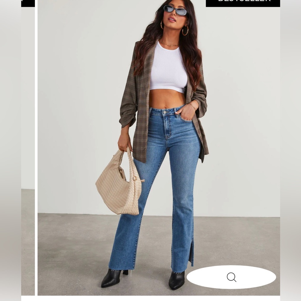 Hidden denim. Madison High rise
